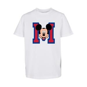 Mickey Mouse M Face Dětské tričko bílé