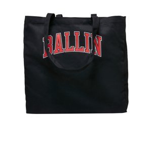 Ballin Oversize plátěná taška černá