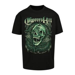 Tričko Cypress Hill Skull Face Oversize černé