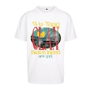 Wu Tang Staten Island Oversize tričko bílé
