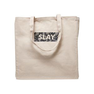 Plátěná taška SLAY Oversize bílá