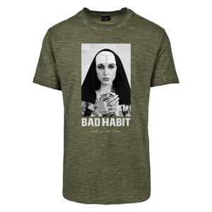 Bad Habit Tee olivové