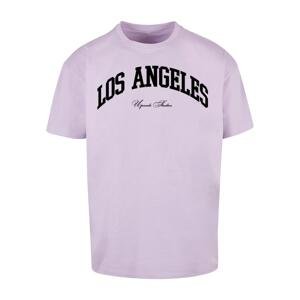 L.A. College Oversize Tee lila