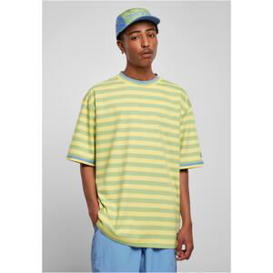 Starter Fresh Stripes Tee jadegreen/canary-yellow