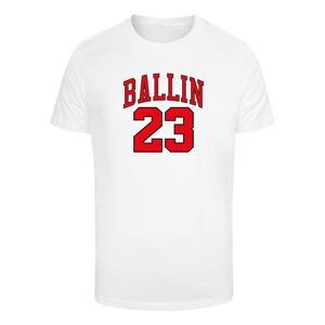 Ballin 23 Tričko s kulatým výstřihem bílé