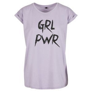 Dámské tričko GRL PWR lila