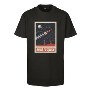 Dětské tričko Road To Space černé