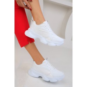 Soho White-C Women's Sneakers 17226