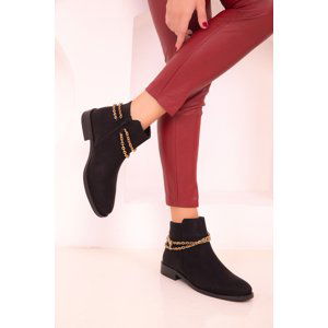 Soho Women's Black Boots & Booties 18453