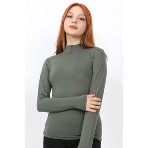 InStyle Long Sleeve Turtleneck Basic Body - Khaki