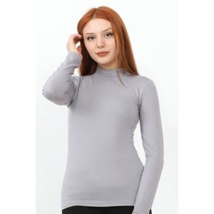 InStyle Long Sleeve Turtleneck Basic Body - Gray