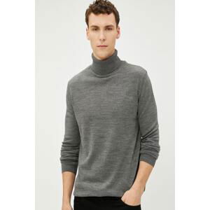 Koton Acrylic Knitwear Sweater Turtleneck