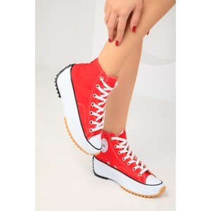 Soho Red Women's Sneakers 18153