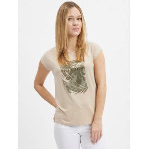 Orsay Béžové dámské tričko - Dámské