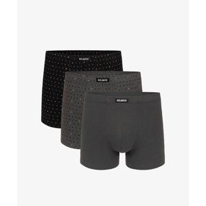 Pánské sportovní boxerky ATLANTIC 3Pack - vícebarevné