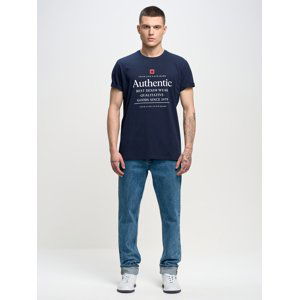 Big Star Man's T-shirt_ss T-shirt 152316 Blue 403