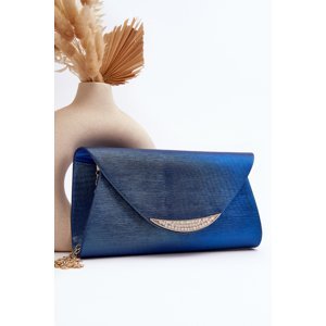 Formální spojková taška Zarani Blue na řetízku