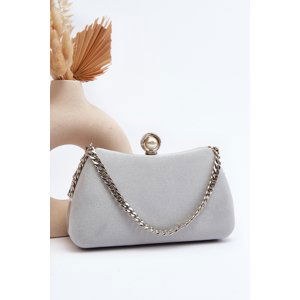 Nadrea Gray Clutch Bag