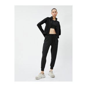 Koton Basic Jogger Sweatpants with Pockets and Tie Waist