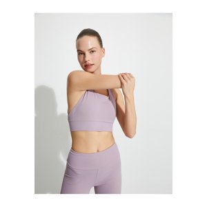 Koton Sports Bra U-Neck with Thin Cross Straps at the Back