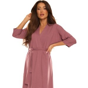 Bathrobe De Lafense 940, 942 Visa M-2XL women's berry 060