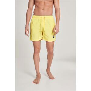 Block Swim Shorts neonyellow