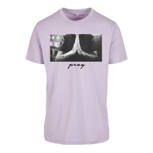 Pánské tričko Pray - fialové