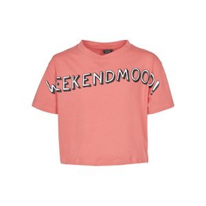 Dětské tričko Weekend Mood - růžové