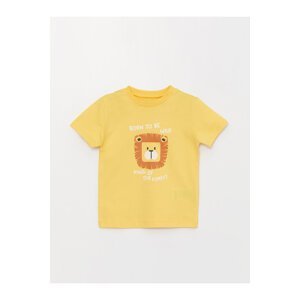 LC Waikiki Crew Neck Printed Baby Boy T-Shirt