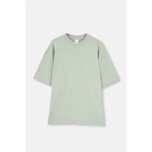 Dagi Green Short Sleeve Oversize T-Shirt