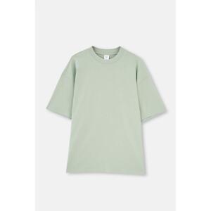 Dagi Green Short Sleeve Oversize T-Shirt