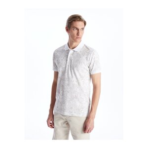 LC Waikiki Polo Neck Short Sleeve Patterned Men's T-Shirt