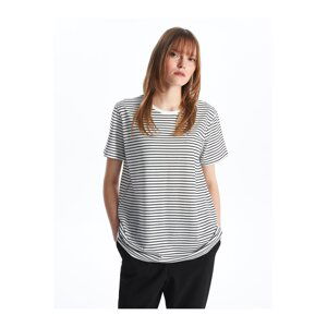 LC Waikiki Crew Neck Striped Short Sleeve Women's T-Shirt