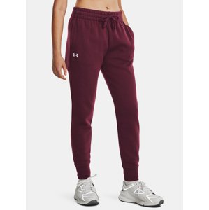 Vínové sportovní tepláky Under Armour UA Rival Fleece Jogger