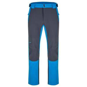 Modré pánské softshellové kalhoty LOAP Lupic