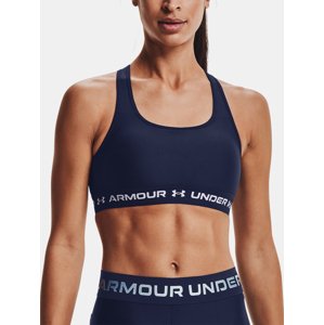 Tmavě modrá dámská sportovní podprsenka Under Armour UA Crossback Mid Bra