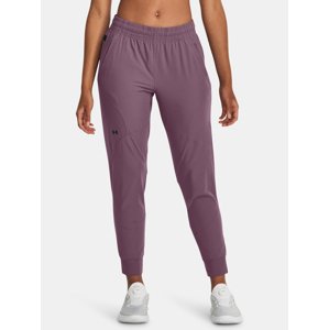 Fialové sportovní tepláky Under Armour UA Unstoppable Jogger