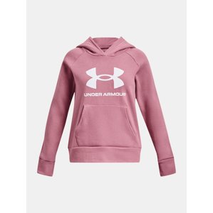 Under Armour Mikina UA Rival Fleece BL Hoodie-PNK - Holky