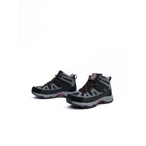 Černo-šedé pánské zimní kotníkové boty SAM 73