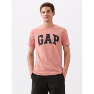 Světle růžové pánské tričko GAP