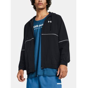 Černá sportovní bunda Under Armour UA Baseline Woven Jacket