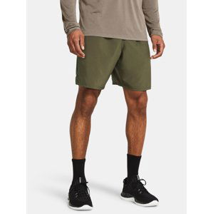 Khaki sportovní kraťasy Under Armour UA Woven Wdmk Shorts