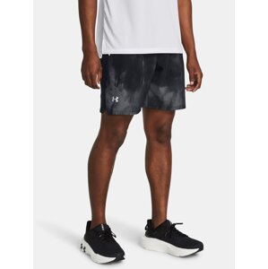 Under Armour Kraťasy UA LAUNCH PRO 7'' PRINTED SHORTS-BLK - Pánské