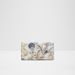 Modro-krémová dámská vzorovaná peněženka ALDO Nanalet
