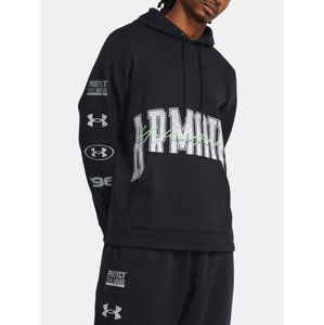 Černá mikina Under Armour UA Essential Flc Nov Hood