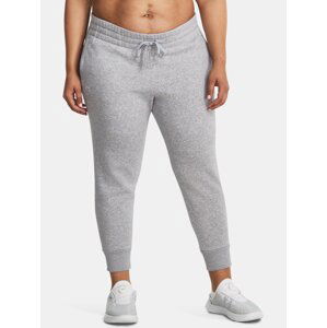 Světle šedé tepláky Under Armour UA Rival Fleece Joggers&