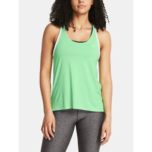 Světle zelené dámské tílko Under Armour UA Knockout Tank-GRN