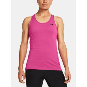 Růžové dámské sportovní tílko Under Armour Tech Mesh Racer Tank-PNK