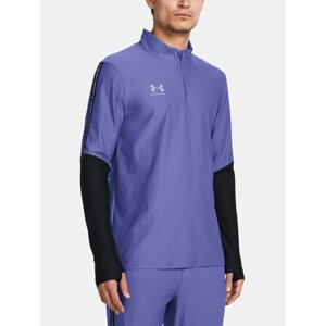 Fialová pánská sportovní mikina Under Armour UA M's Ch. Pro 1/4 Zip-PPL