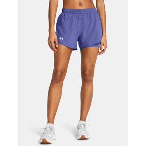 Under Armour Kraťasy UA Fly By 2-in-1 Shorts-PPL - Dámské